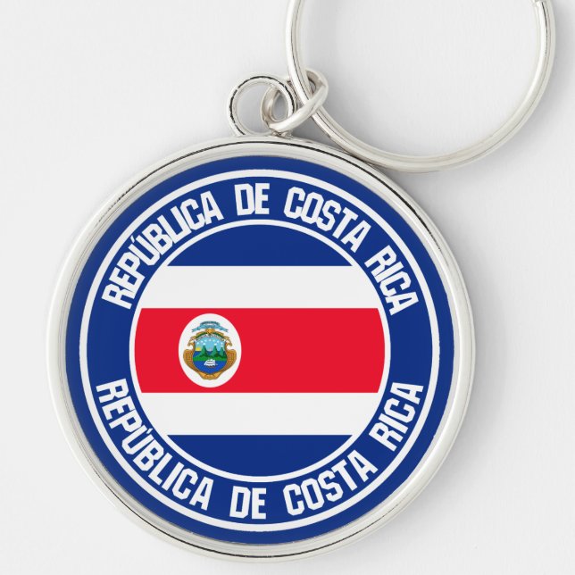 Llavero El emblema de Costa Rica (Frente)