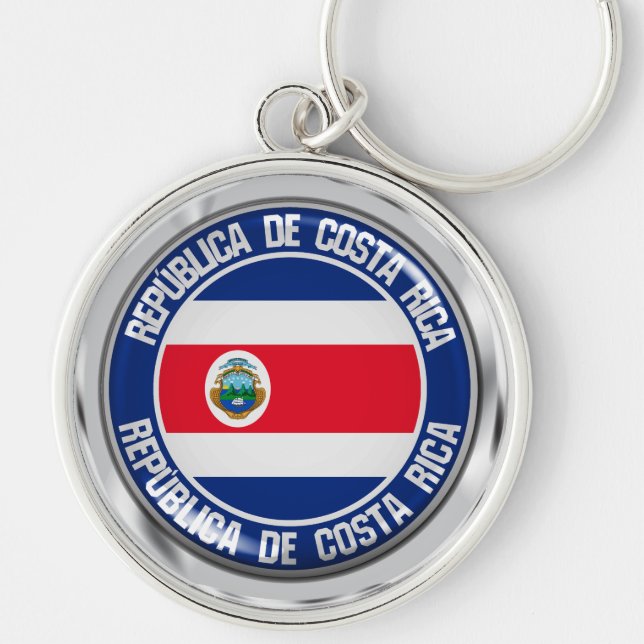 Llavero El emblema de Costa Rica (Frente)