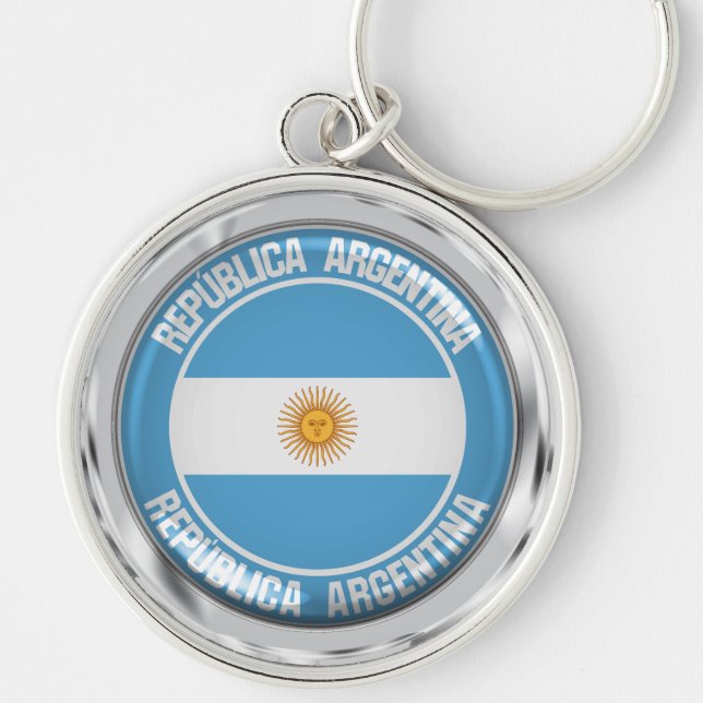 Llavero El emblema de la Ronda Argentina (Frente)