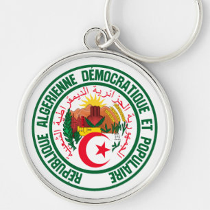Llavero El emblema de la ronda de Argelia