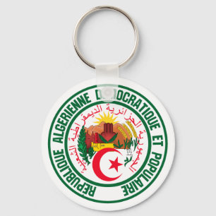 Llavero El emblema de la ronda de Argelia