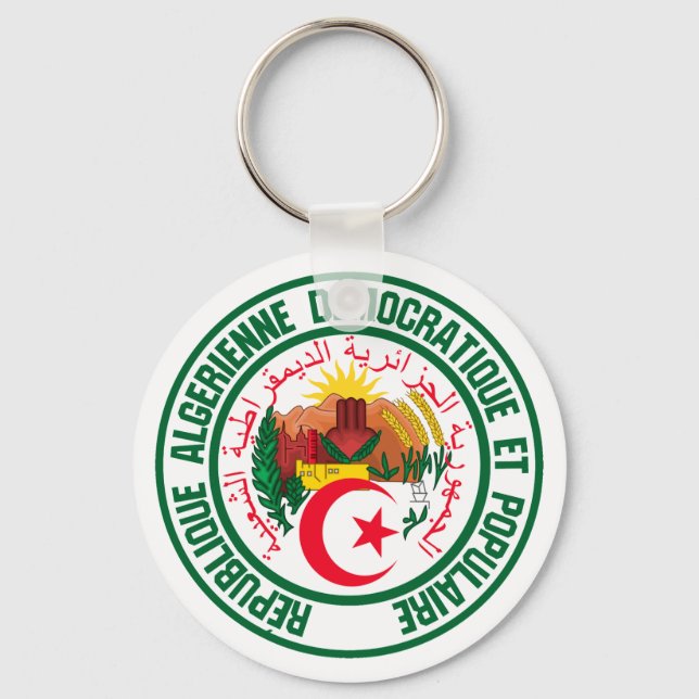 Llavero El emblema de la ronda de Argelia (Anverso)