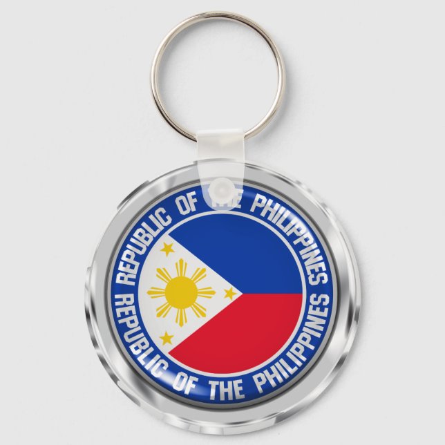 Llavero El emblema de la Ronda de Filipinas (Anverso)