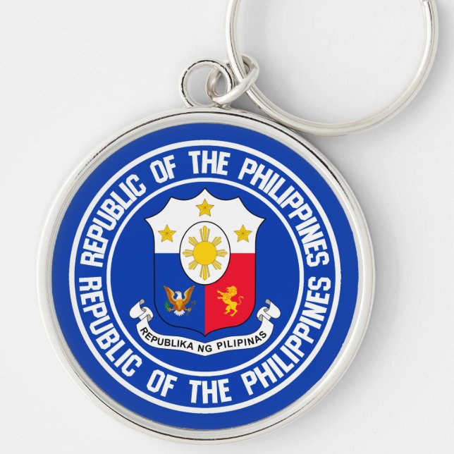 Llavero El emblema de la Ronda de Filipinas (Frente)