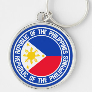 Llavero El emblema de la Ronda de Filipinas
