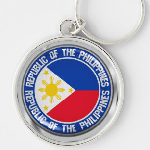 Llavero El emblema de la Ronda de Filipinas
