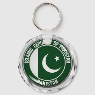 Llavero El emblema de la Ronda de Pakistán