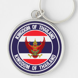 Llavero El emblema de la Ronda de Tailandia