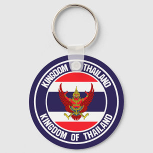 Llavero El emblema de la Ronda de Tailandia