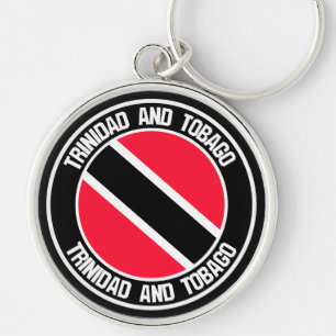 Llavero El emblema de la Ronda de Trinidad y Tobago