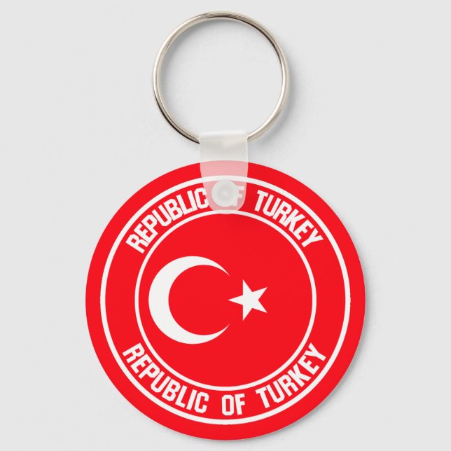 Llavero El emblema de la Ronda de Turquía (Anverso)