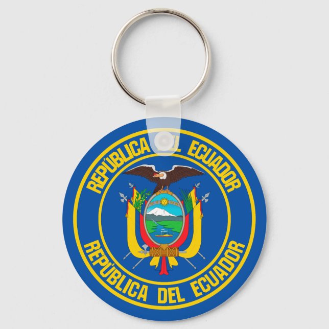 Llavero El emblema de la Ronda Ecuador (Anverso)