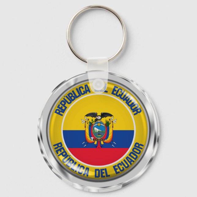 Llavero El emblema de la Ronda Ecuador (Anverso)