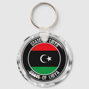 Llavero El emblema de la Ronda Libia