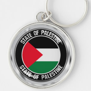 Llavero El emblema de la Ronda Palestina