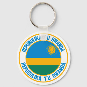 Llavero El emblema de la Ronda Ruanda