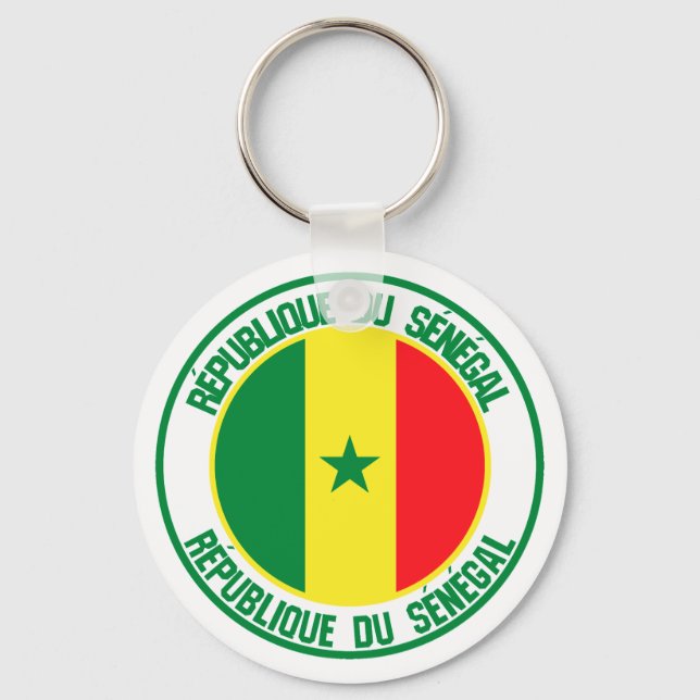 Llavero El emblema de la Ronda Senegal (Anverso)