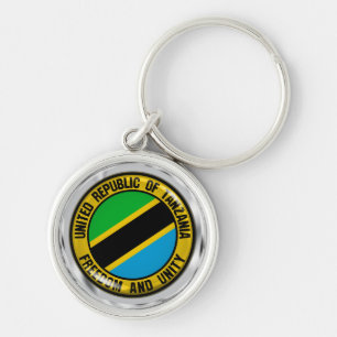 Llavero El emblema de la Ronda Tanzania