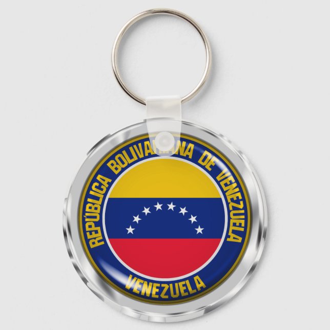 Llavero El emblema de la Ronda Venezuela (Anverso)