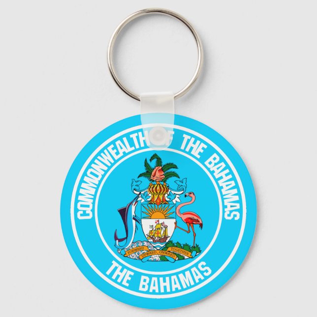 Llavero El emblema de las Bahamas (Anverso)
