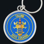 Llavero El Emblema redondo de Tallinn<br><div class="desc">El Emblema redondo de Tallinn</div>