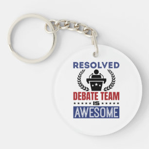Llavero El Equipo De Debate Resuelto Es Un Increíble Debat