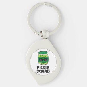 Llavero El equipo de Pickle Lover se escuadra divertida