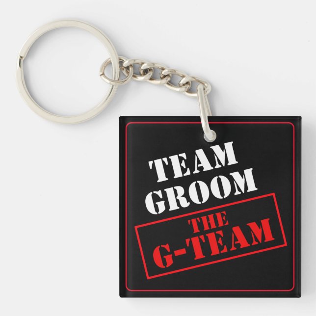 Llavero El Equipo G Team Groom (Frente)