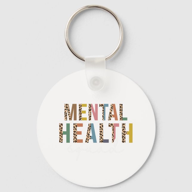 Llavero El Escuadrón De Salud Pone Fin Al Estigma De La Sa (Anverso)