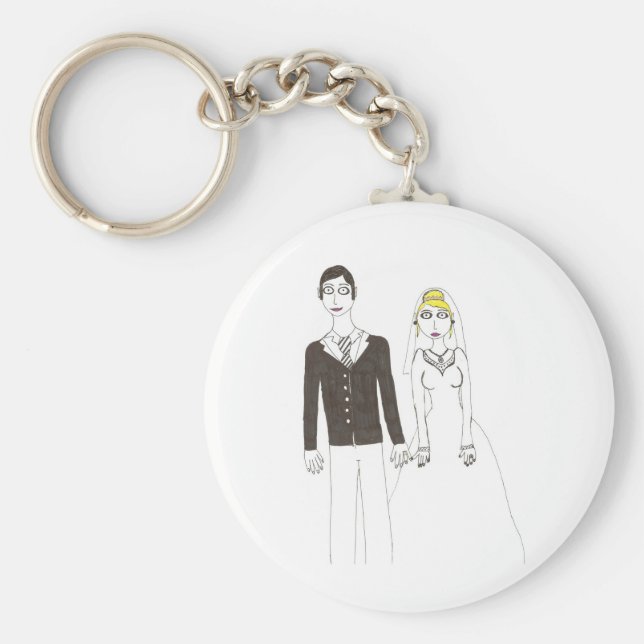 Llavero El espeluznante boda 2 (Frente)