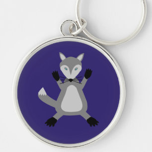 Llavero El espeluznante Lobo de Halloween
