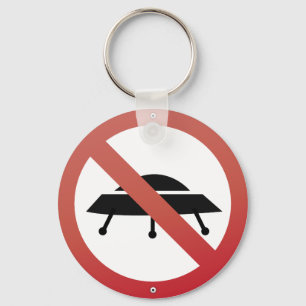 Llavero ¡El estacionamiento prohibido del UFO! Humor
