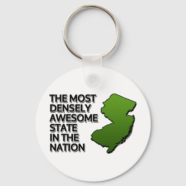 Llavero El estado más densamente espantoso de la nación (Anverso)