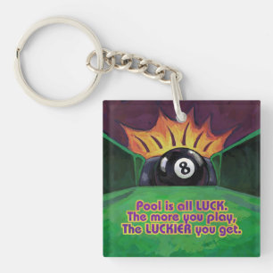 Llavero El estanque es la suerte