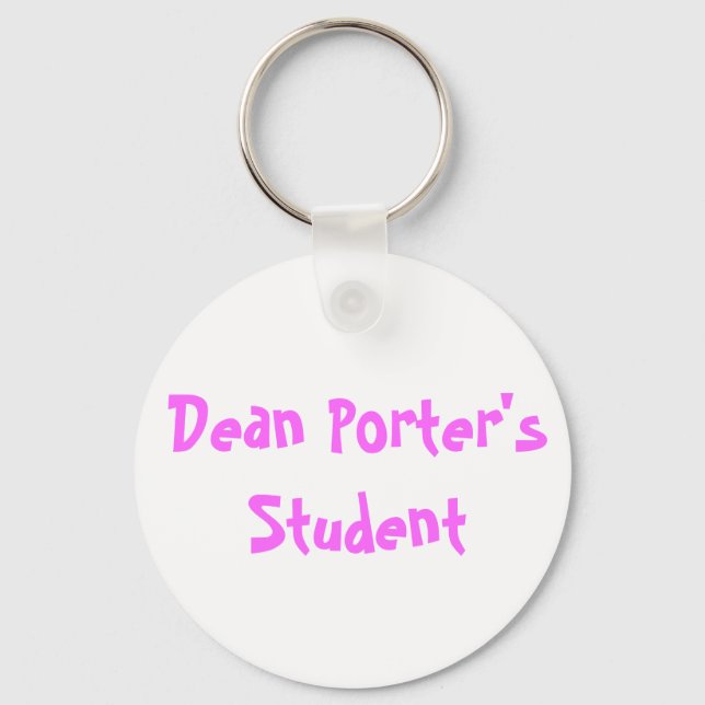 Llavero El estudiante de Dean Porter (Anverso)