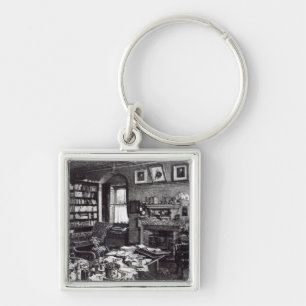 Llavero El estudio de Charles Darwin en abajo contiene,