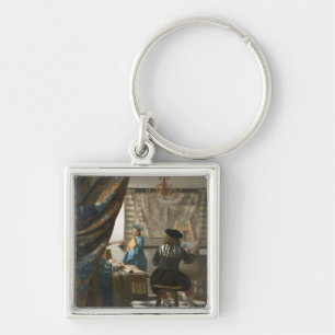 Llavero El estudio del artista, c.1665-66 (aceite en lona)