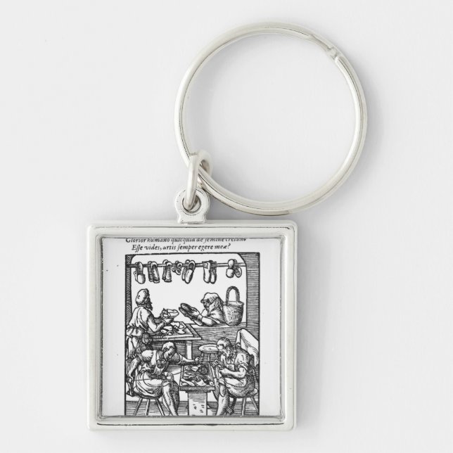 Llavero El fabricante de zapato (Frente)