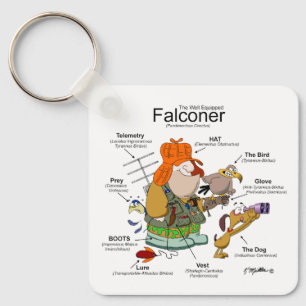 Llavero El Falconer Bien Equipado