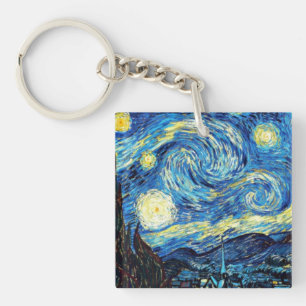 Llavero El famoso cuadro de Van Gogh, Noche estrellada
