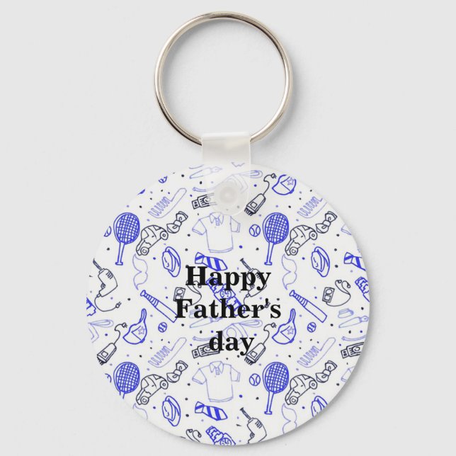Llavero El feliz día del padre (Anverso)