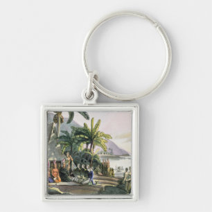 Llavero El fiesta y el rey Kamehameha de la expedición I