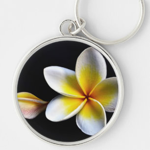 Llavero El Frangipani hawaiano de la hawaiana florece los 