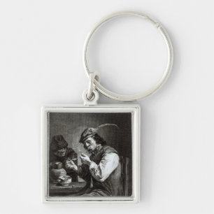 Llavero El fumador flamenco