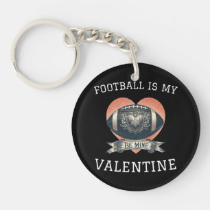 Llavero El fútbol es mi San Valentín