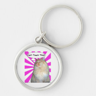 Llavero ¡El gatito del hippy no puede tocar esto!!