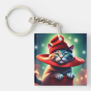 Llavero el gato del asistente