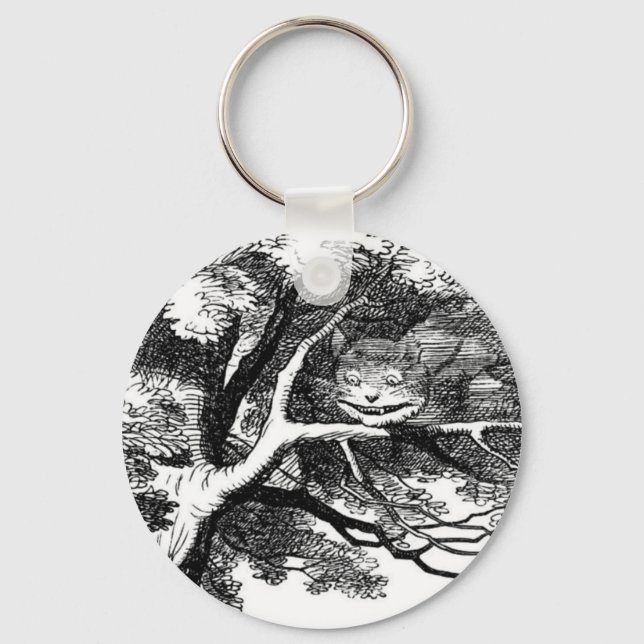 Llavero El gato del cheshire (Anverso)