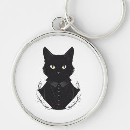 Llavero El gato negro encantado de Salem