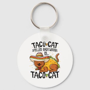 Llavero El gato Taco Speleado Byckwards Es Gracioso El Tac